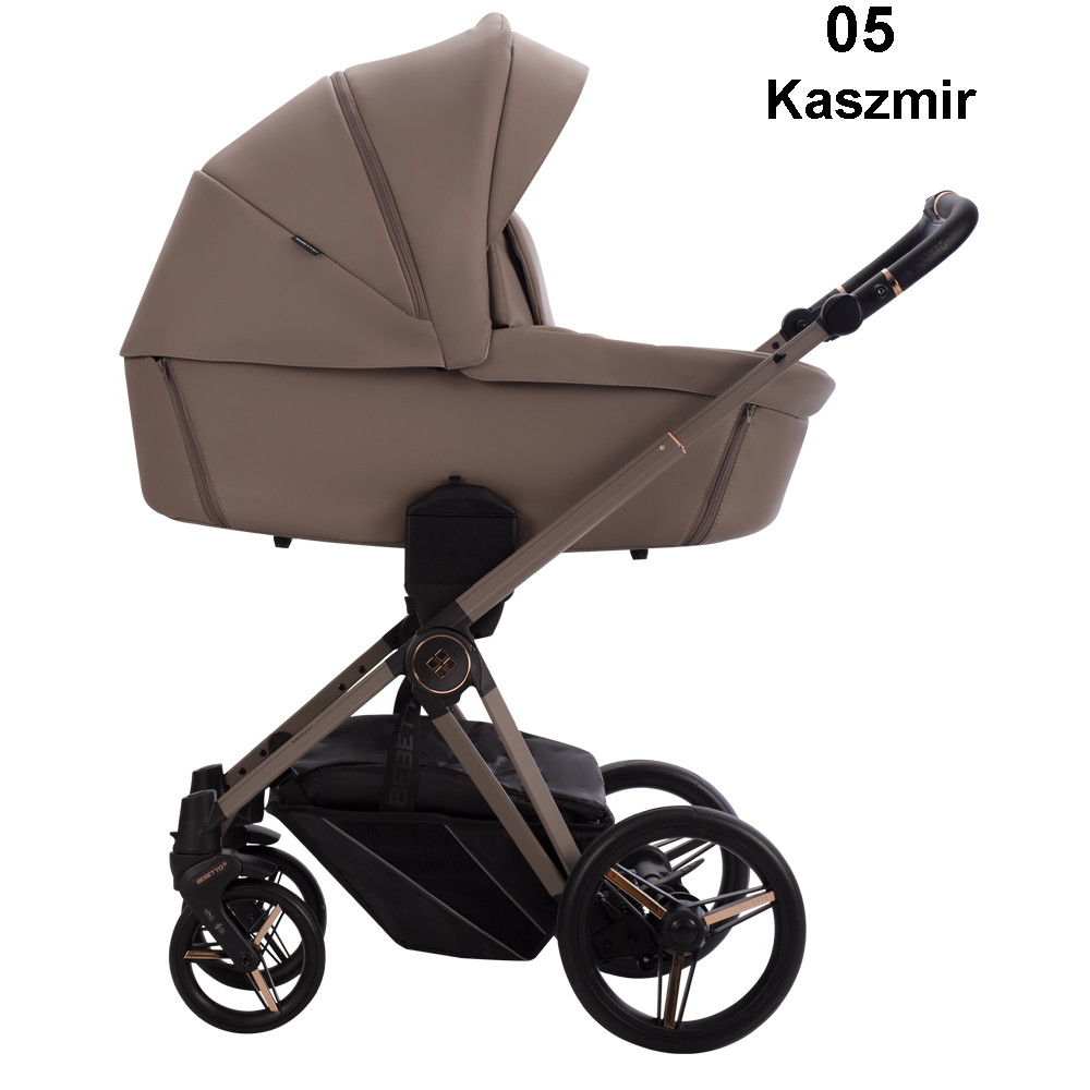 Бебешка количка 2в1 Bebetto - MONTI PRO, еко кожа