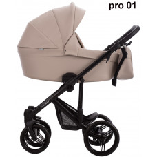 Бебешка количка 2в1 Bebetto Magnum LIGHT PRO - Еко кожа 