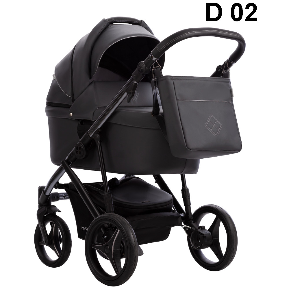 Бебешка количка 2в1 Pascal Premium Class Dark