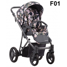 Бебешка количка 2в1 Bebetto FLAVIO 01 Flowers