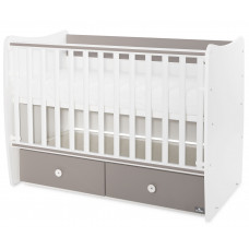 Трансформиращо се легло - Matrix, 60 х 120 cm, бяло/String