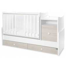 Трансформиращо се детско легло - Trend Plus, бяло и светъл