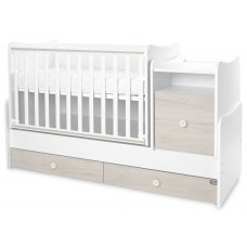 Трансформиращо се детско легло - Trend Plus, бяло и светъл