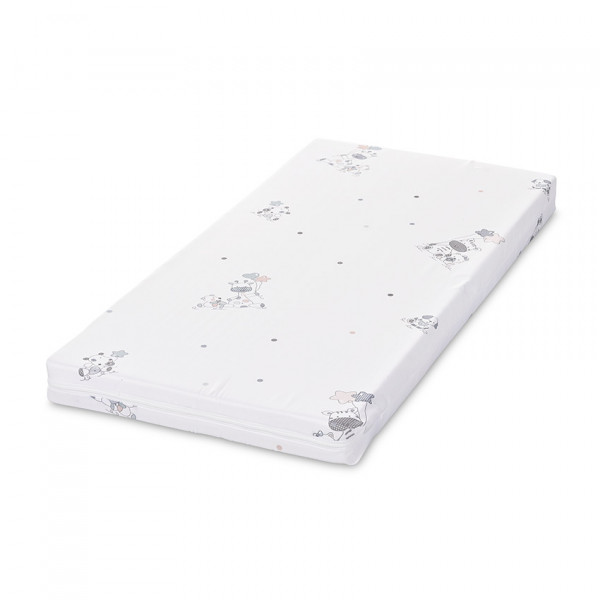 Детски матрак за легло-люлка First Dreams, Зелено жирафче