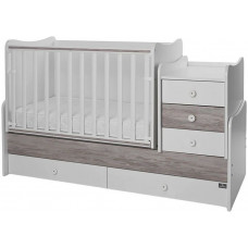 Легло - Maxi Plus, 70х160 cm, бяло/арт