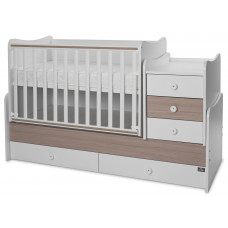 Легло - Maxi Plus, 70х160 cm, бяло/кехлибар