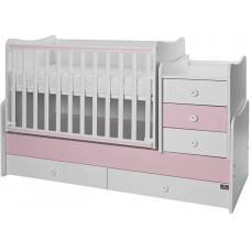 Легло - Maxi Plus, 70х160 cm, бяло/orchid pink